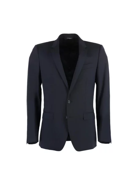 Marynarka Dolce And Gabbana wełniana niebieska