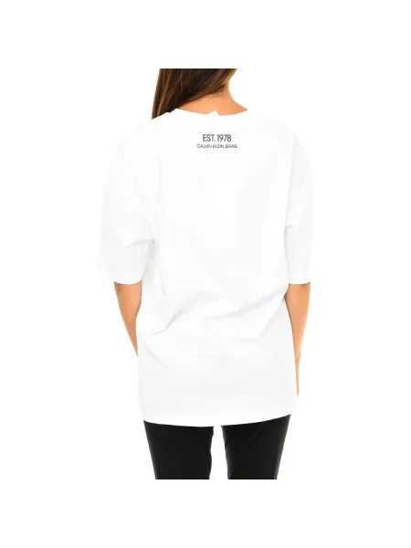 Tricou Calvin Klein Jeans alb