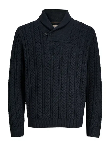 Jack & Jones Premium Svetr JPRBLUSEAN tmavě modrá