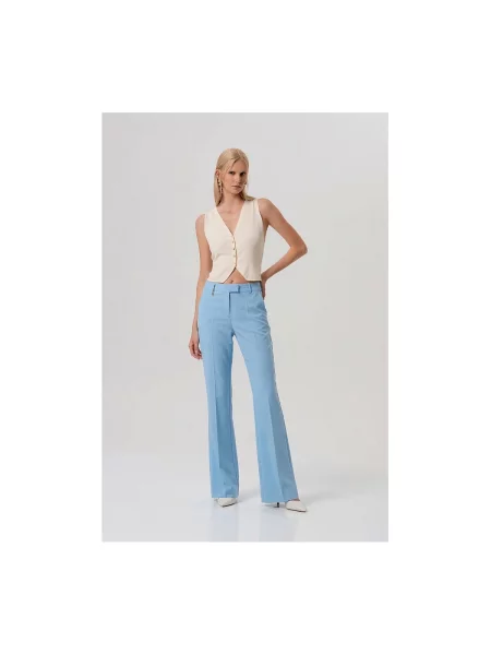 Pantaloni Fracomina albastru