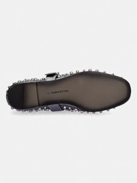 Кожаные балетки Allsaints