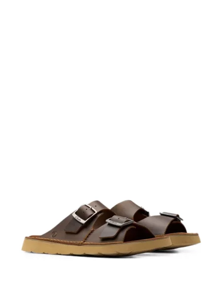 Iš natūralios odos dirželis sandalai Clarks Originals ruda