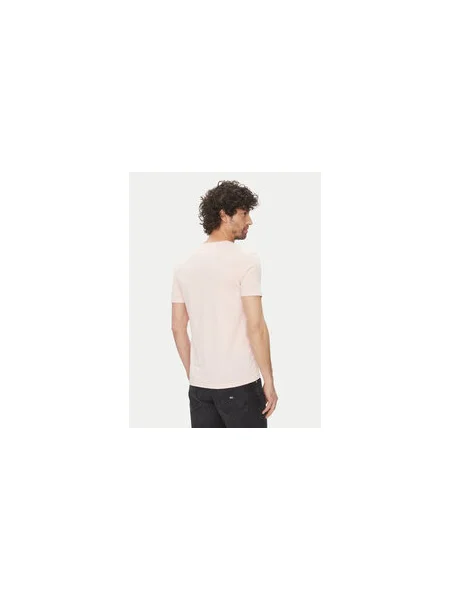 Tommy Jeans Póló Slim Fit rózsaszín