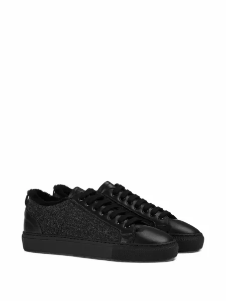 Top Doucal's din piele negru