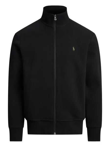 Briaunotas pusiau užtrauktukas zomšinės bokseriai Polo Ralph Lauren balta