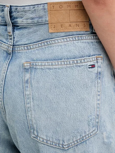 Tommy Jeans дънки loose дамски синьо