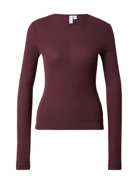 & Other Stories Tričko vínově červená