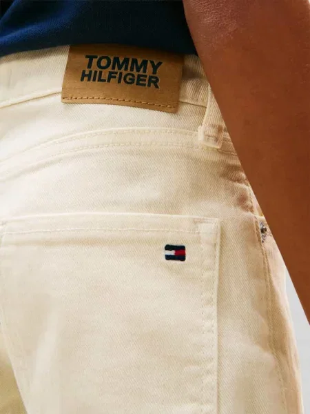 Szorty jeansowe o kroju relaxed fit z czystej bawełny Tommy Hilfiger Teens
