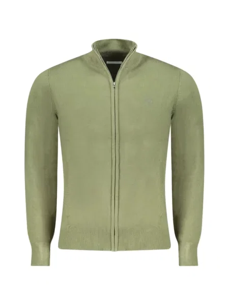 Cardigan North Sails tricotate verde