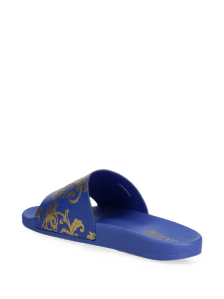 Papuci Versace Jeans Couture cu imagine albastru