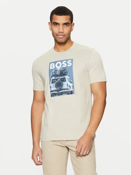 BOSS Tricou Te_Mextour bej