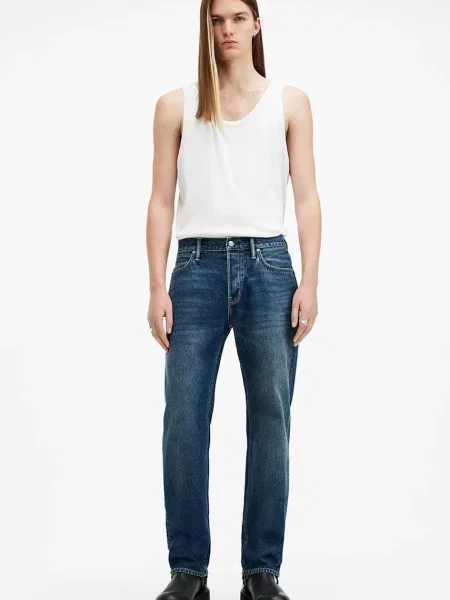 Дънки AllSaints REID тъмносиньо
