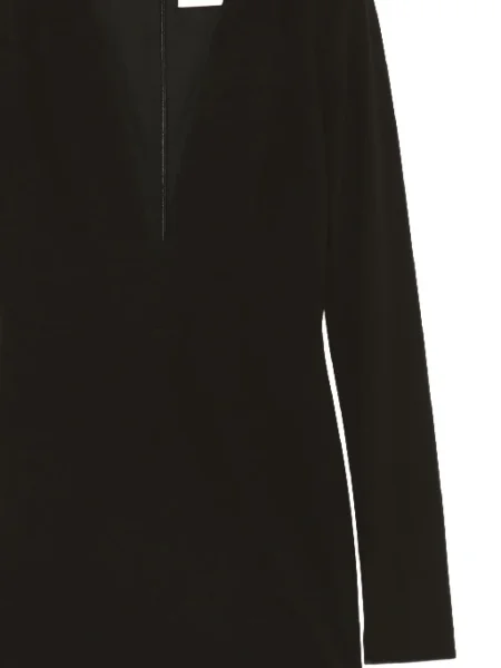 Rochie mini Aniye By cu decolteu în V de costum negru