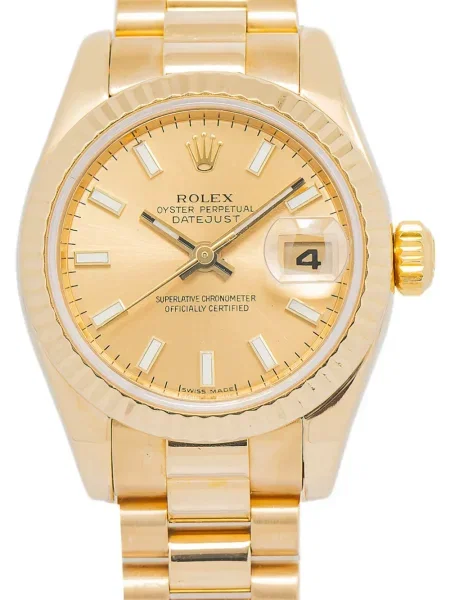 Rochie Rolex auriu