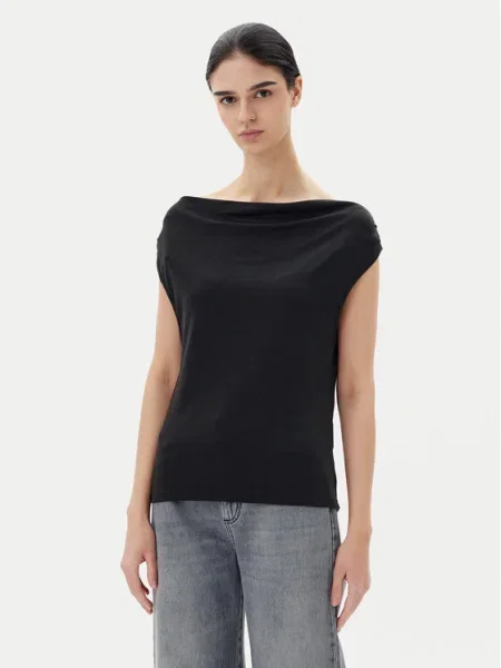 JDY Bluză Ester negru