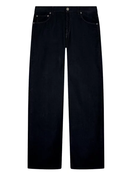 Pantaloni Dondup de catifea cord albastru