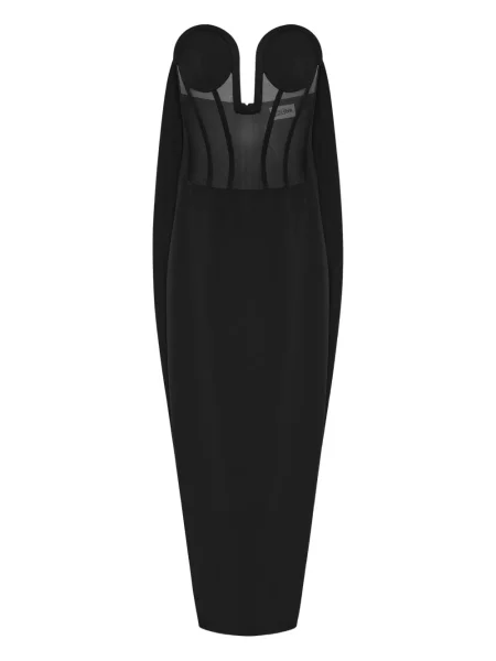 Rochie Jean Paul Gaultier din tul de costum negru
