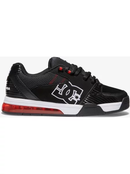 Wszechstronne tenisówki DC Shoes Czarno-biało-czerwone 43 czerwone
