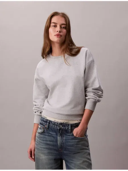 Calvin Klein Jeans Hanorac | Relaxed fit gri