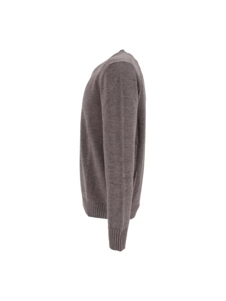 Sweter Ballantyne wełniany brązowy