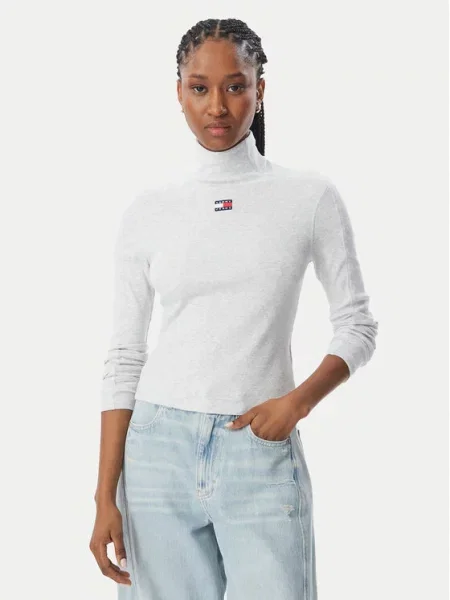 Tommy Jeans Bluzka szary