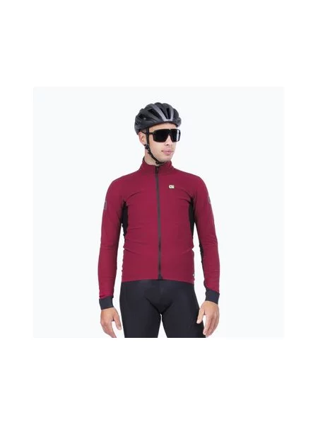 Куртка велосипедна Alé Future Warm rosso masai/masai red червона