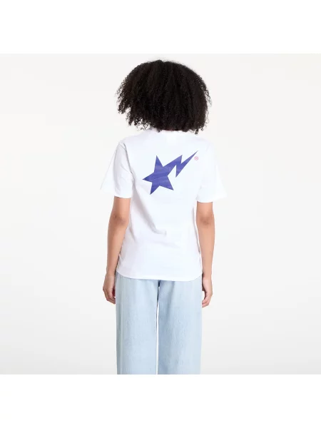 A Bathing Ape t-shirt z nadrukiem biały