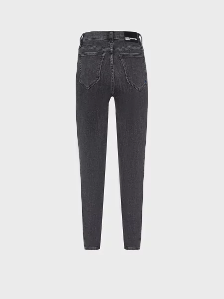 Прямые джинсы Karl Lagerfeld Jeans черные