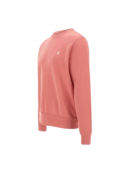 Dzianinowa bluza Polo Ralph Lauren czerwona