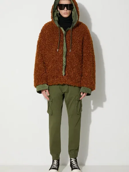 Kalhoty Alpha Industries zelené