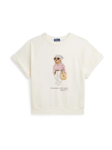 Hanorac Polo Ralph Lauren de lână alb