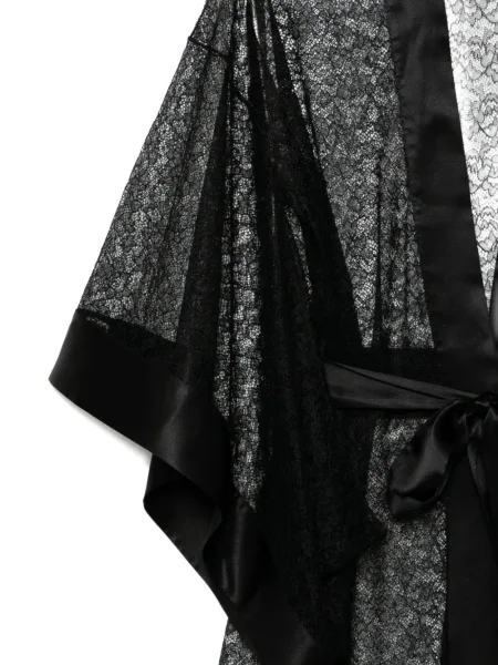 Халат Kiki De Montparnasse черно