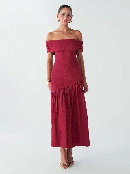 BWLDR Haljina Oakla' crvena