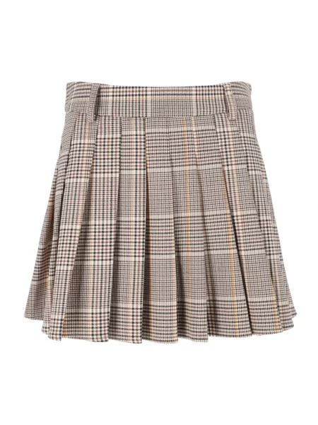 Spódnica Mc2 Saint Barth w kratę flanelowa