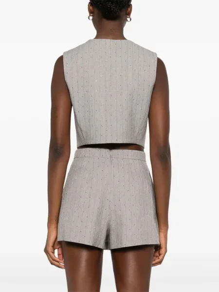 Vestă Maje cu dungi gri