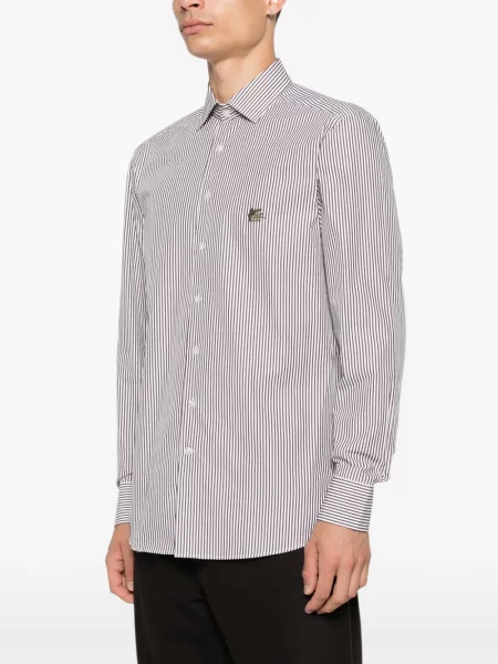 Cămașă Etro cu broderie alb