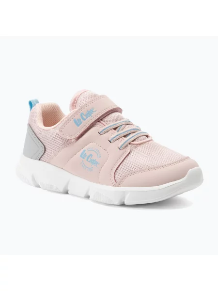 Кросівки дитячі Lee Cooper pink/grey сірі