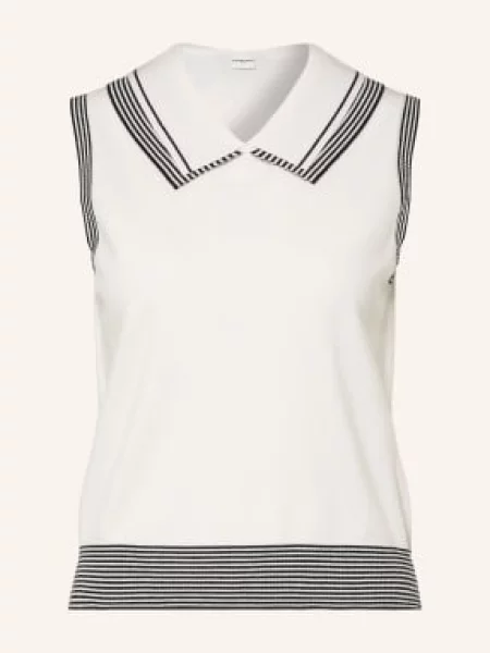 Dzianinowy top Claudie Pierlot biały