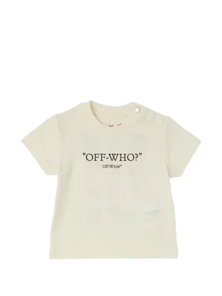 Koszulka dziecięca Off-white biała