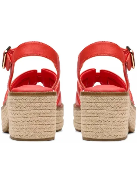 Pantofi Clarks roșu