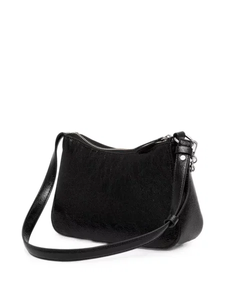 Geantă shopper Armani Exchange cu autograf negru