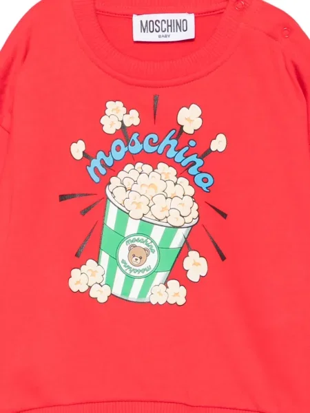 Gyerek melegítő felső Moschino piros