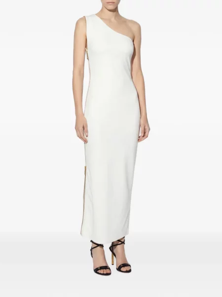 Rochie Elisabetta Franchi tricotate alb