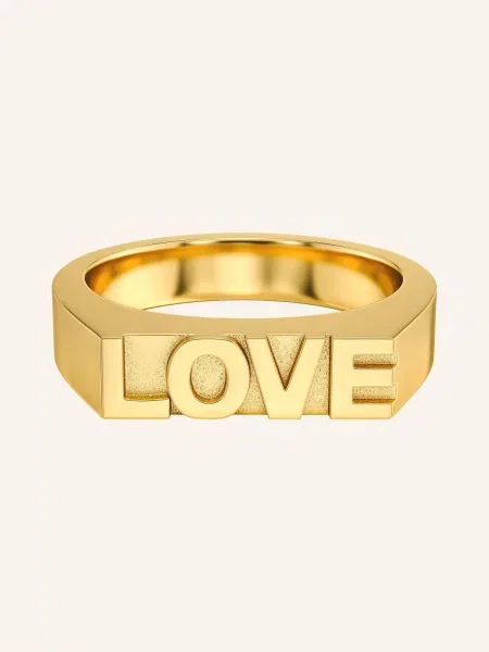 Edblad Prsten Love Signet zlatá