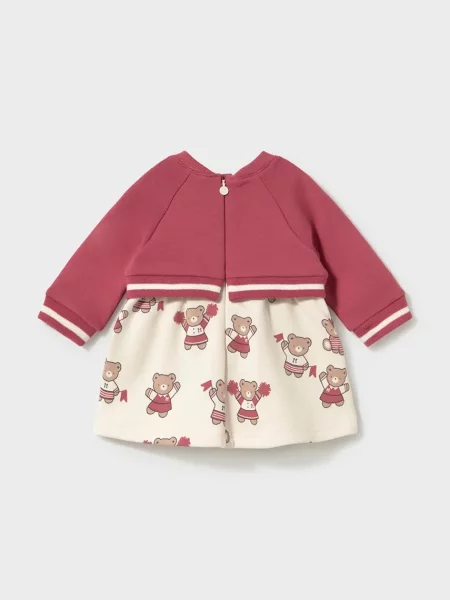 Mayoral Newborn розкльошена сукня з бавовною