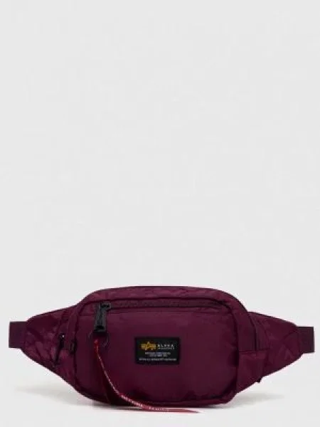 ALPHA INDUSTRIES Torba za čez ramo burgund rdeča