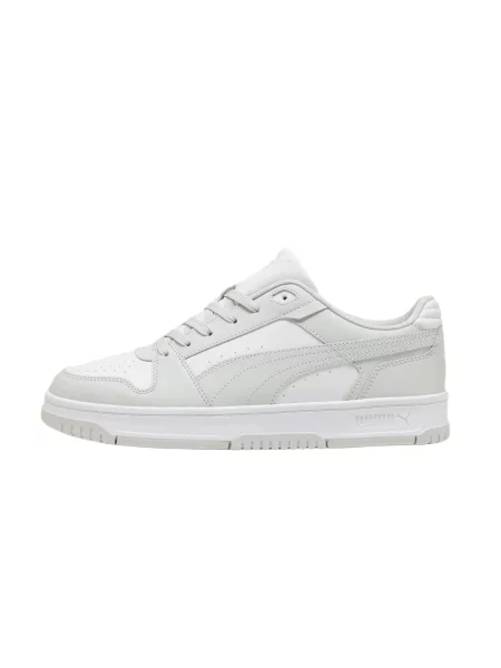 Buty Sportowe Puma Rebound Low Pełne Modne białe