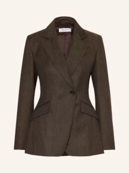 Max Mara Blejzr Neutro / hnědá černá