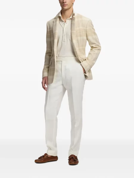Καρό μπλέιζερ Ralph Lauren Purple Label μωβ
