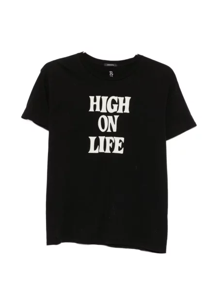 Tricou R13 cu imagine negru